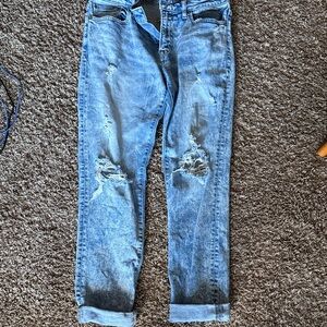 American Eagle Distressed Blue Jeans